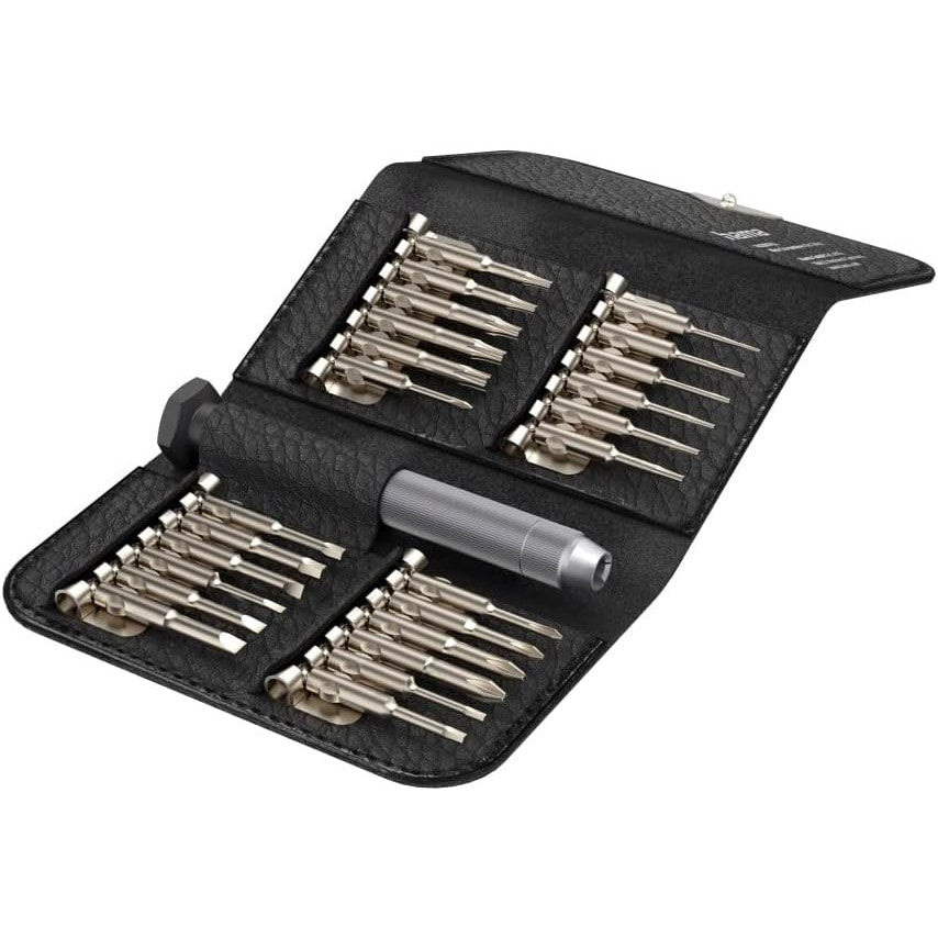 Hama Mini Screwdriver Kit for PC with Metal Handle and 24 Heads in Case