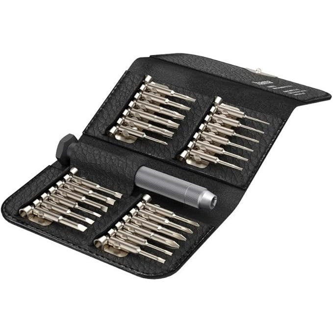 Hama Mini Screwdriver Kit for PC with Metal Handle and 24 Heads in Case