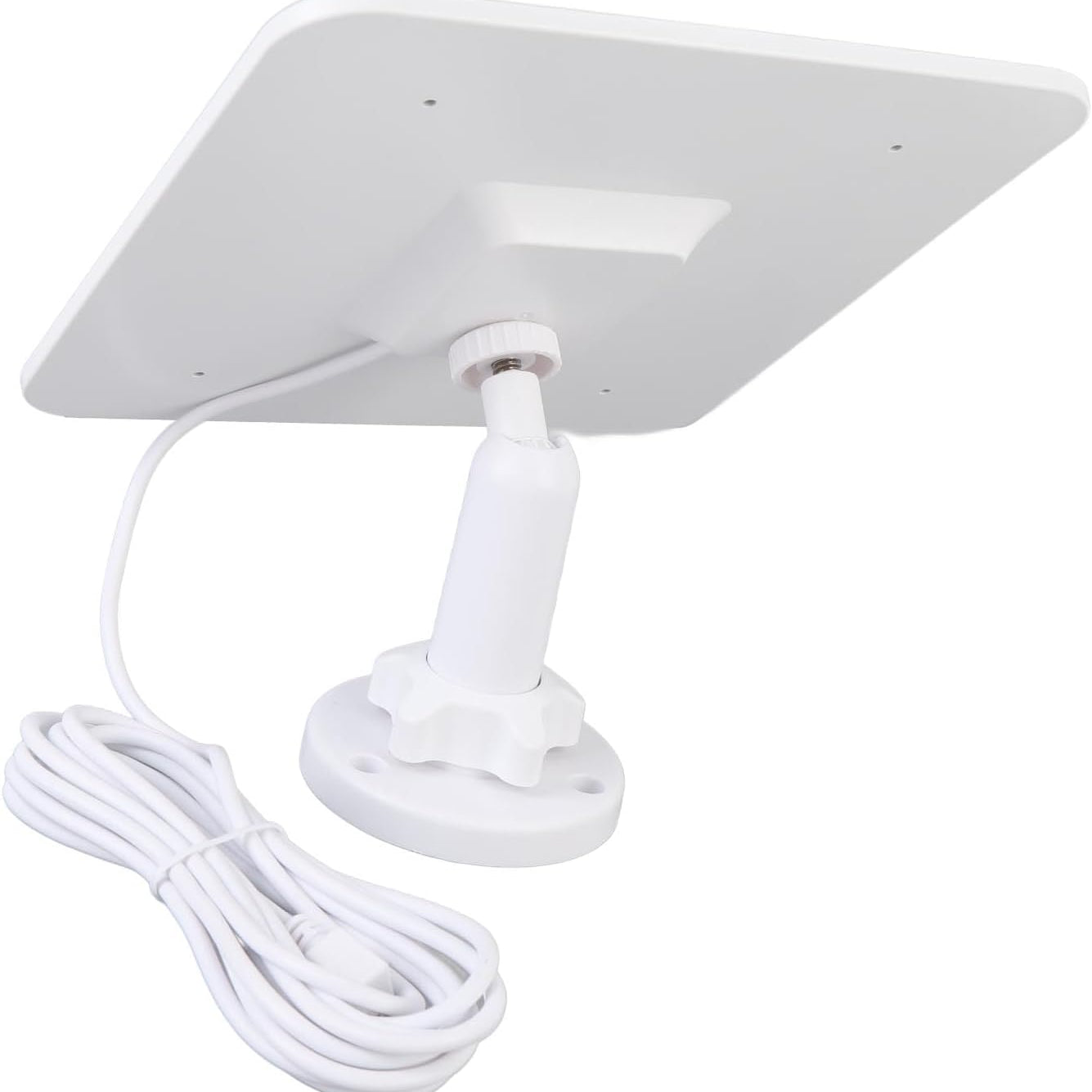 12W Solar Panel Charger with Adjustable 9.8ft Mount for Cameras