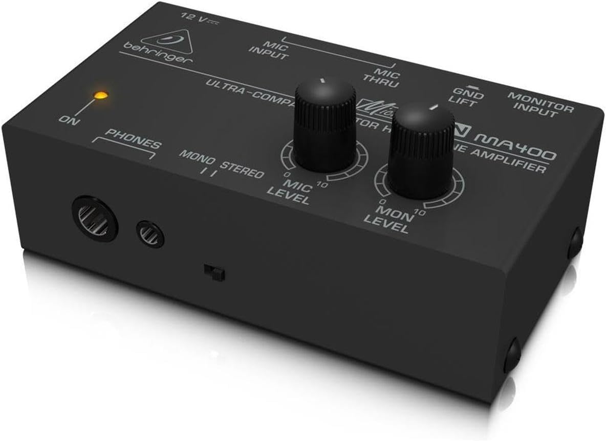 Behringer MICROMON MA400 Compact Monitor Headphone Amplifier
