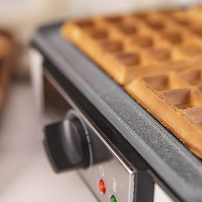 Cecotec Fun Gofrestone 4-Inox Electric Waffle Iron 1200W Stainless Steel