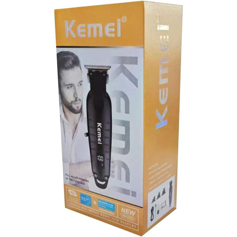 KEMEI 2293 Zero-Gap Cordless Hair Clippers for Men