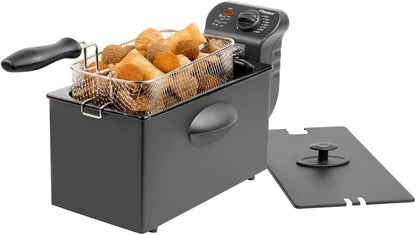 Bestron 2000W Deep Fryer 3.5L Cool Zone Black