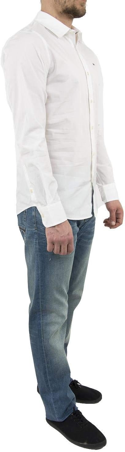 Tommy Jeans Men's Original Stretch Slim Fit Shirt