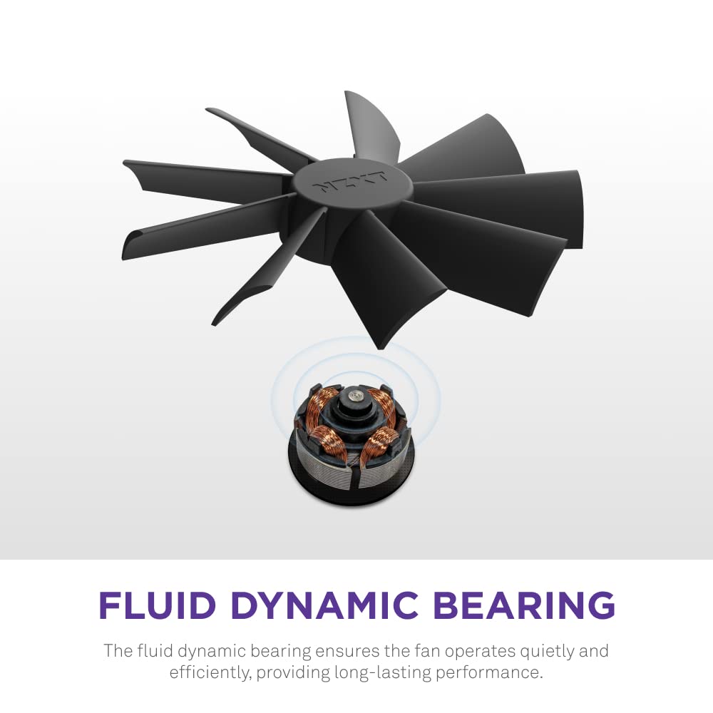NZXT F120 RGB Duo 120mm Dual-Sided Fan Black