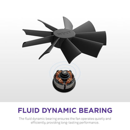 NZXT F120 RGB Duo 120mm Dual-Sided Fan Black