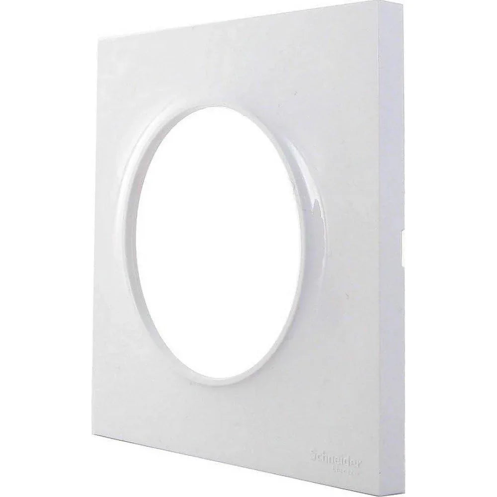 Schneider Electric Odace Stylus S520702 White Recessed Switch Plate - Gomix Brands Outlet