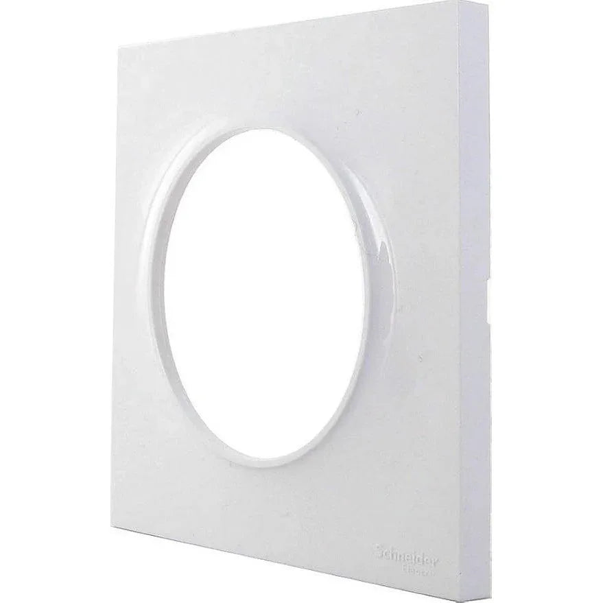 Schneider Electric Odace Stylus S520702 White Recessed Switch Plate - Gomix Brands Outlet