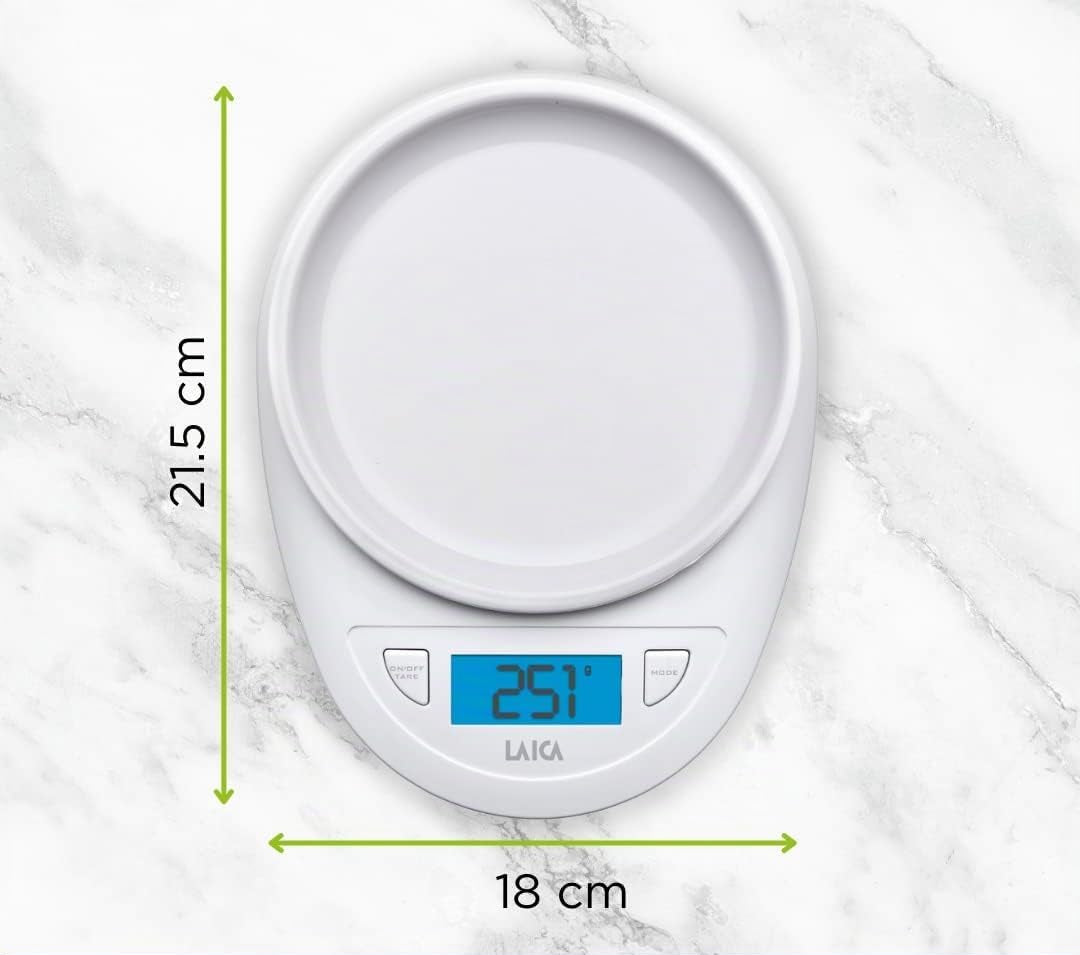 LAICA KS1019 Electronic Kitchen Scale 5kg