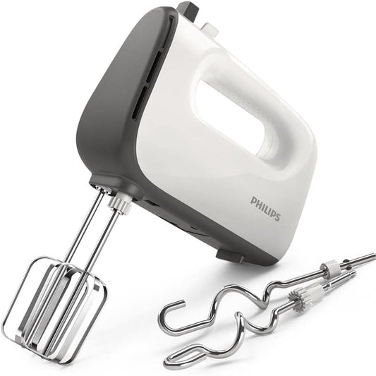 Philips Hand Mixer 450W 5 Speeds Turbo White