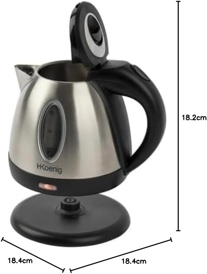 H.Koenig BO12 Electric Kettle 1.2L 1630W