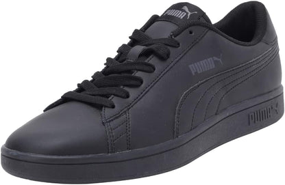 PUMA Unisex Smash V2 L Leather Sneakers - Classic Comfort, Durable Everyday Trainers