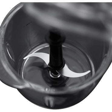 Russell Hobbs Desire Mini Chopper – Matte Black 1L Glass Bowl, 200W Power