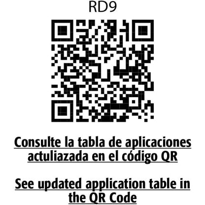 VIP RD9 Metal Snow Chains 9mm Size 80 with Gloves