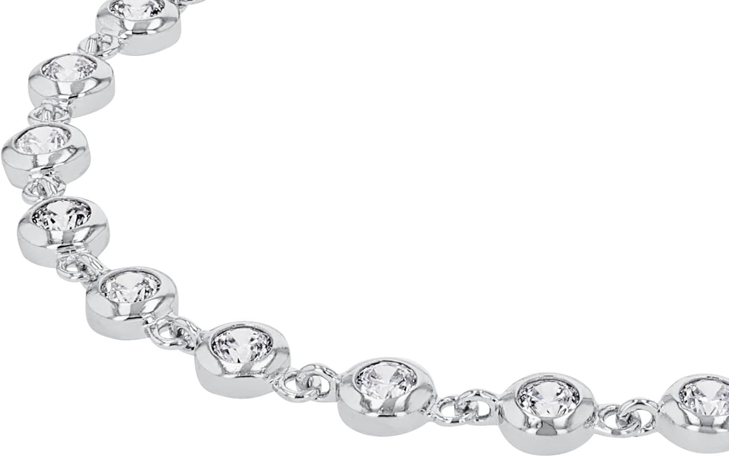 s.Oliver Women's Sterling Silver Bracelet with Zirconia - Elegant Arm Candy