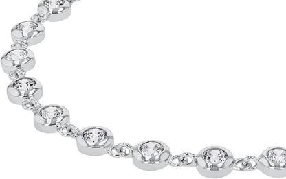s.Oliver Women's Sterling Silver Bracelet with Zirconia - Elegant Arm Candy