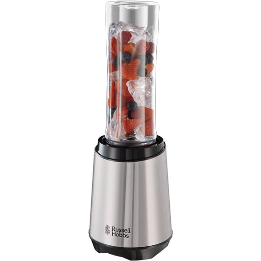 Russell Hobbs Mix & Go Portable Blender: Powerful Smoothie Maker with Travel Bottle