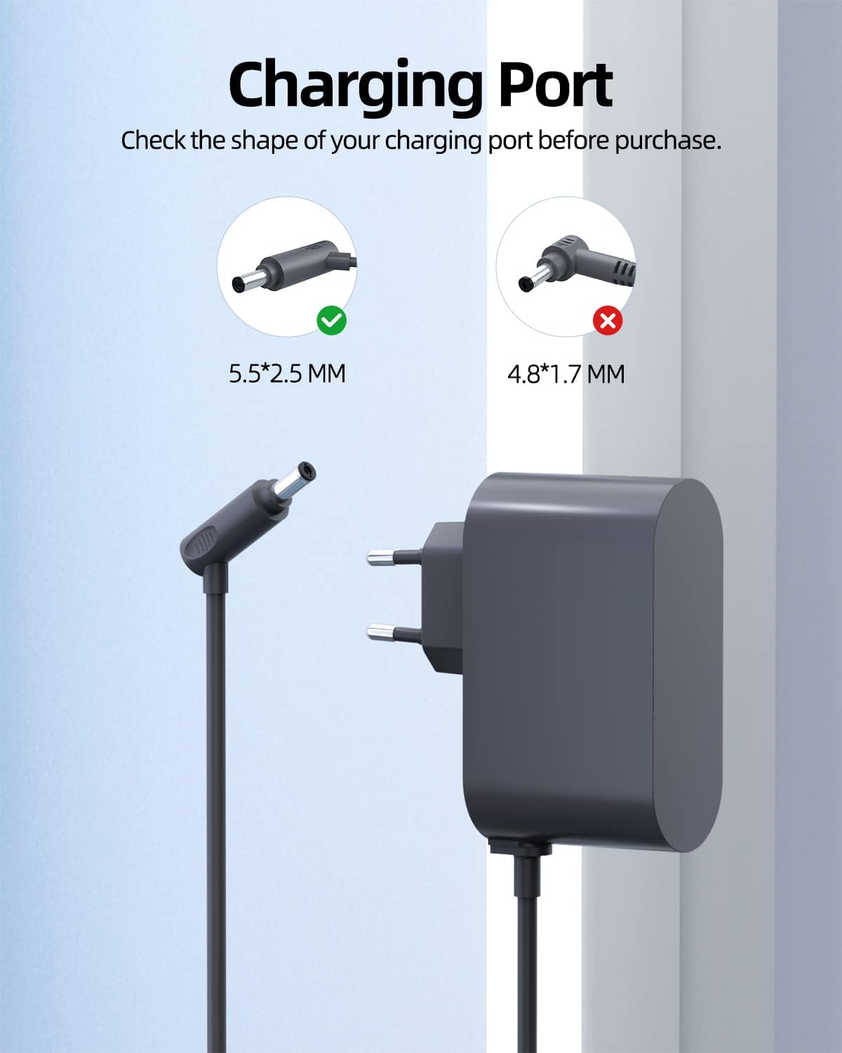 Superer MX-261780C Charger for Dyson V6 V7 V8 Vacuum Cleaner