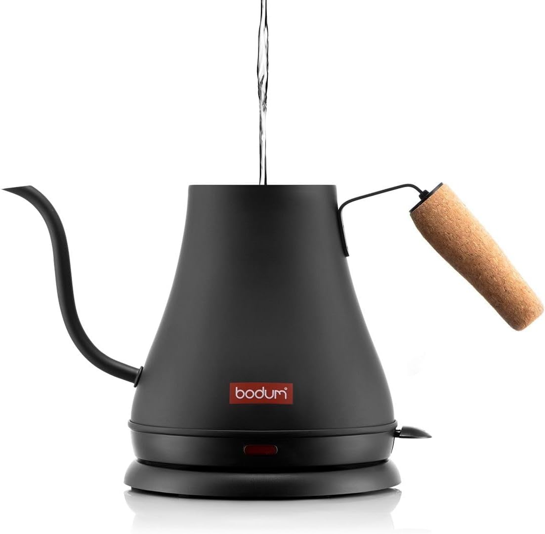 Bodum Melior 11883-259EURO Electric Gooseneck Kettle 1000W Matt Black