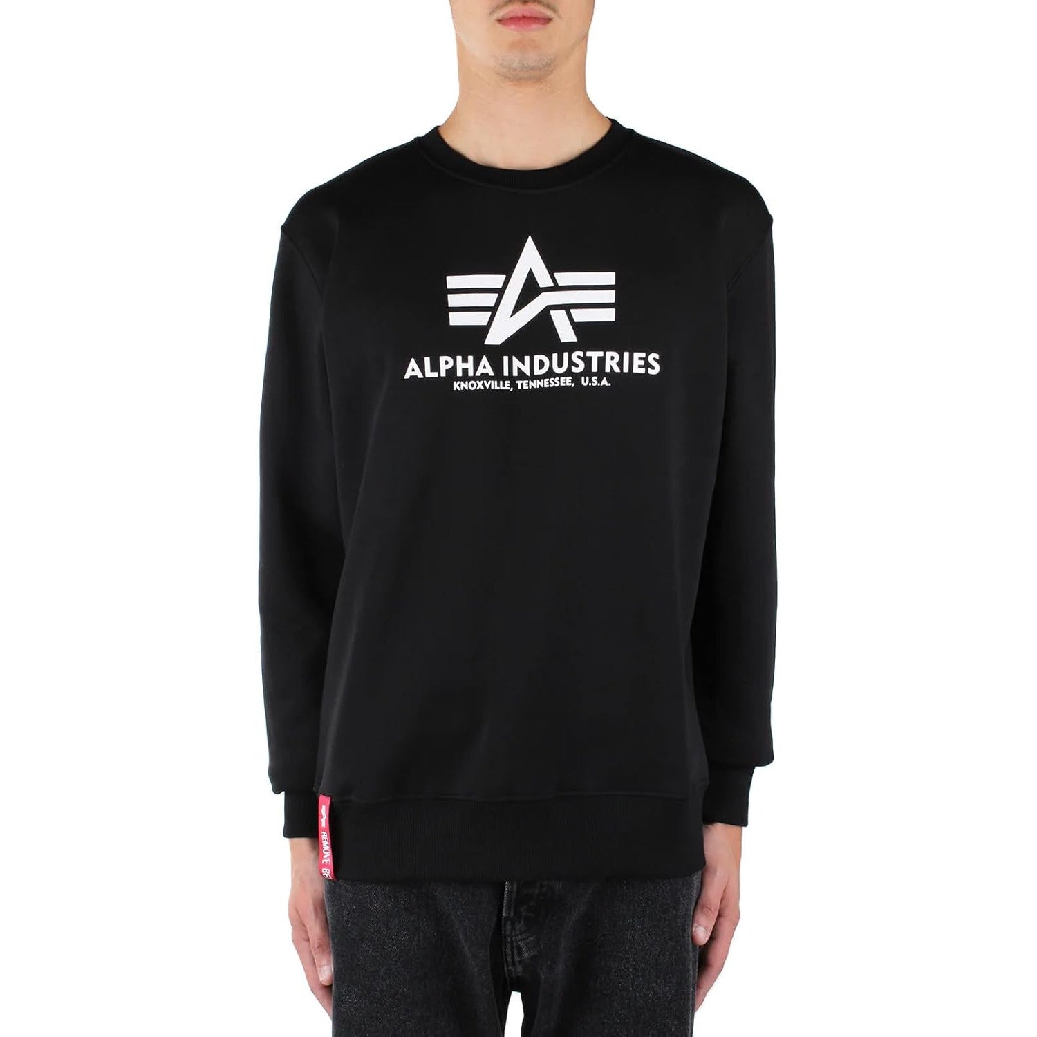 Alpha Industries Men's Brushed Fleece Basic Jumper Pullover