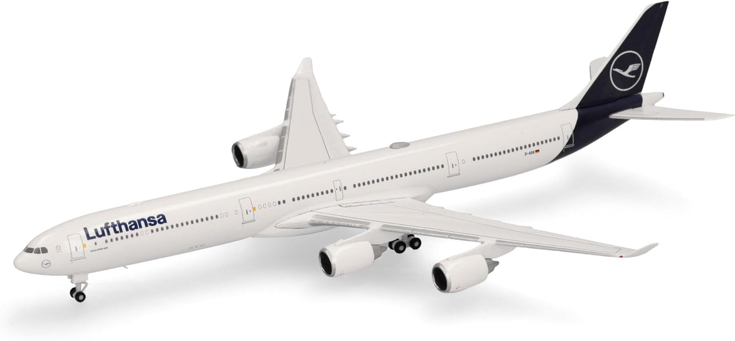 Herpa Lufthansa Airbus A340-600 1:500 Scale Miniature Aircraft Model