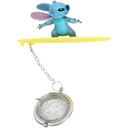 Paladone Disney Stitch Surfing Tea Infuser – Stainless Steel