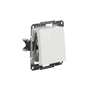 Schneider Electric Asfora White Flush-Mounted Toggle Switch 1-Pole 10A 250V - Gomix Brands Outlet