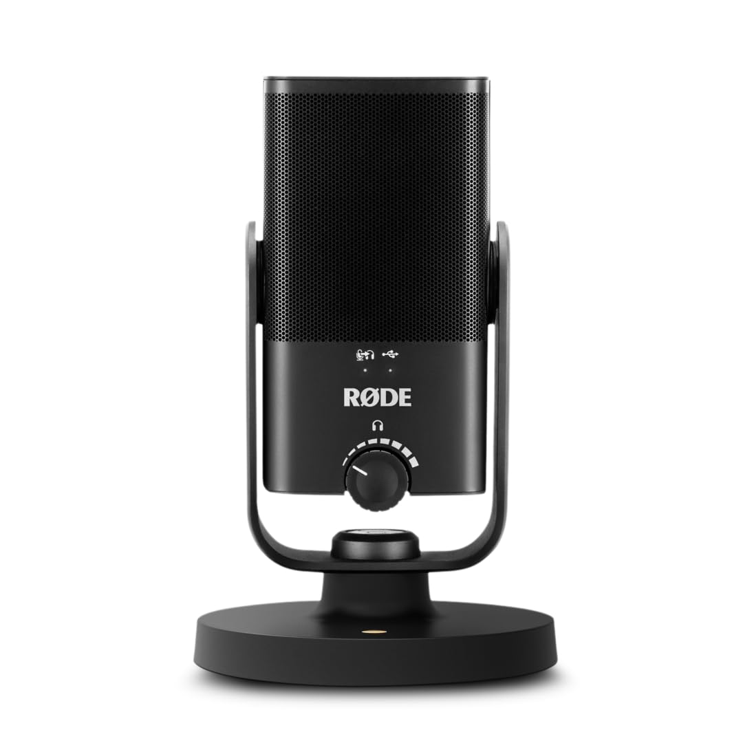 Rode NT-USB Mini Compact Studio-Quality USB Microphone Black