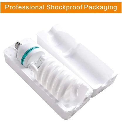 FGen 2x135W CFL Photo Lamp 5500K Studio Lighting - Gomix Brands Outlet