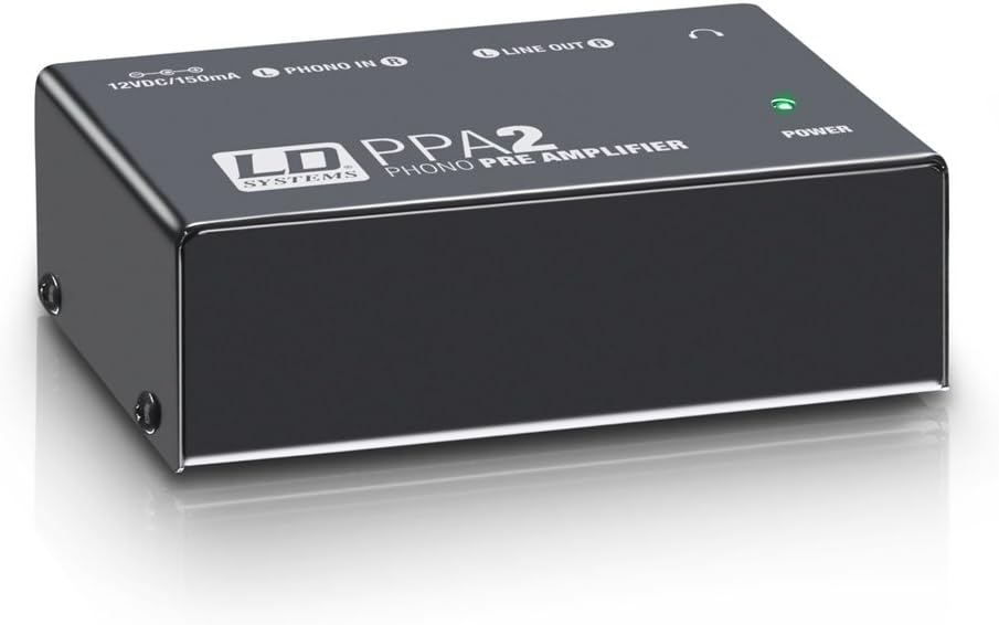 LD Systems PPA 2 Black Phono Preamplifier and Equalizer