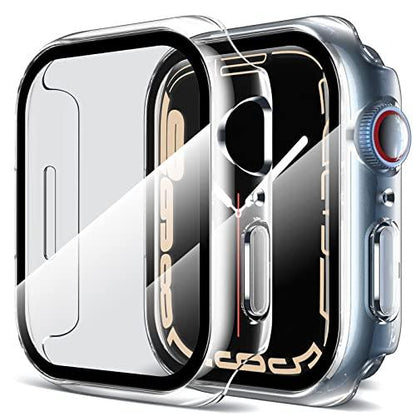 LK Clear PC Case with Tempered Glass for Apple Watch - Gomix Brands Outlet
