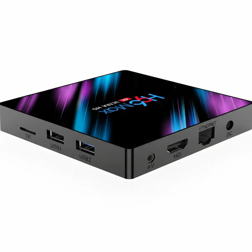 H96 Max 4K Android TV Box with Dual WiFi, USB3 - Gomix Brands Outlet