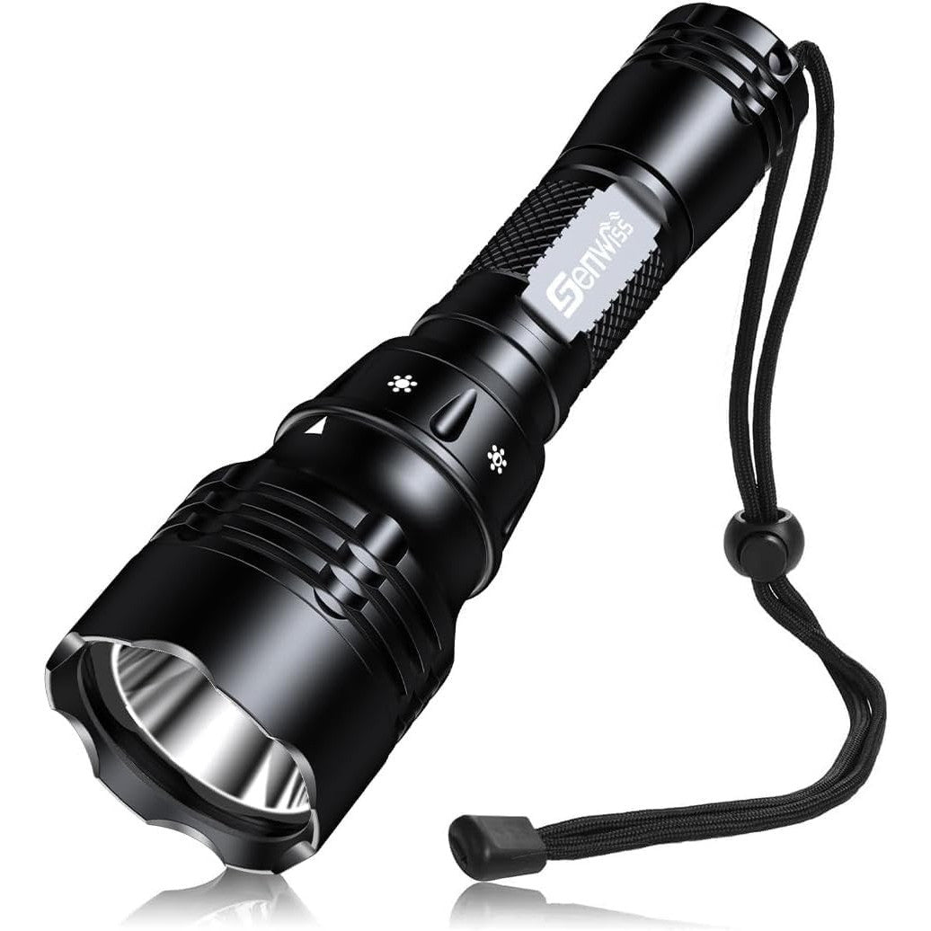 1000 Lumen Super Bright XPL-LED Dive Torch Waterproof 80M