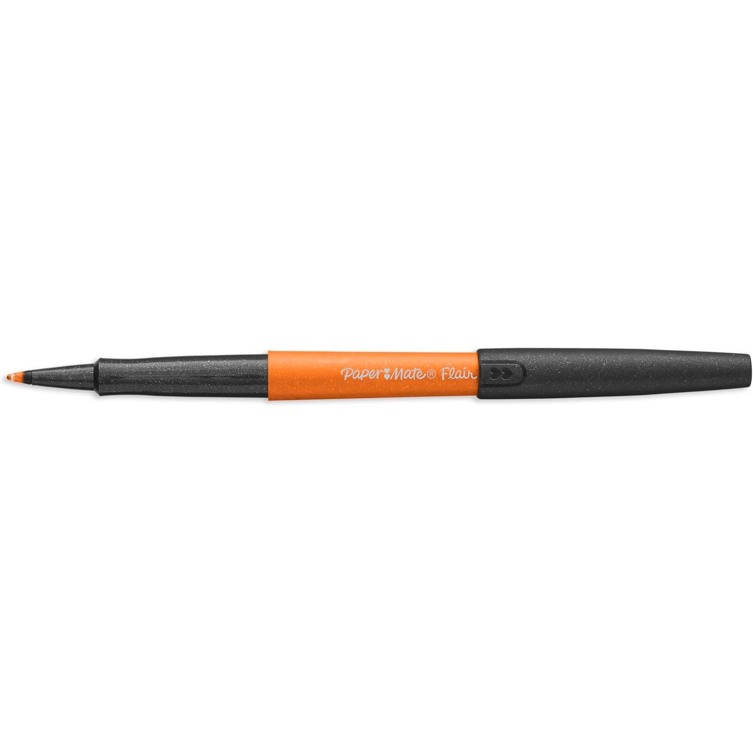 Paper Mate Flair Metallic Glitter Felt Tip Pens, 12 Assorted Shiny Colors