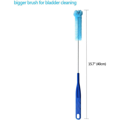 Montesy 4-in-1 Hydration Water Bladder Cleaning Brush Set for Camping