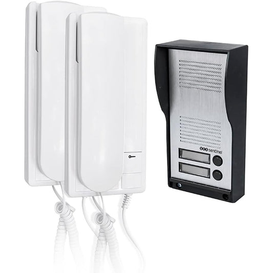 SCS Sentinel AudioKit Duo Wired Door Intercom for Two Apartments