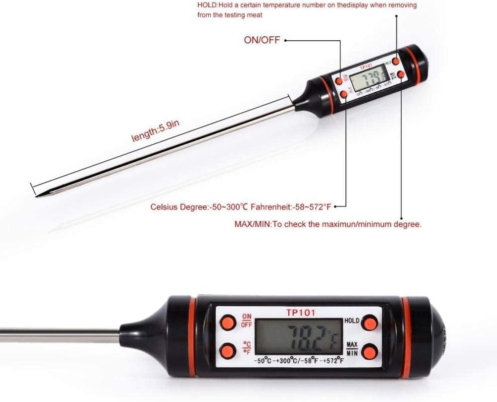 TP101 Mini Digital Kitchen Food Thermometer with Auto Shutdown