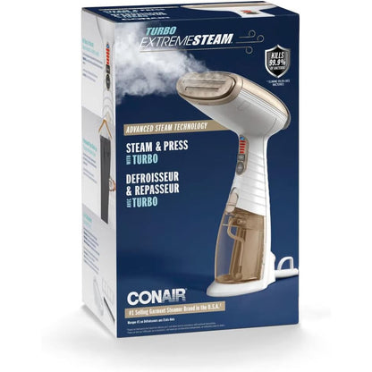 Conair Turbo Extreme Handheld Garment Steamer with 230ml Tank