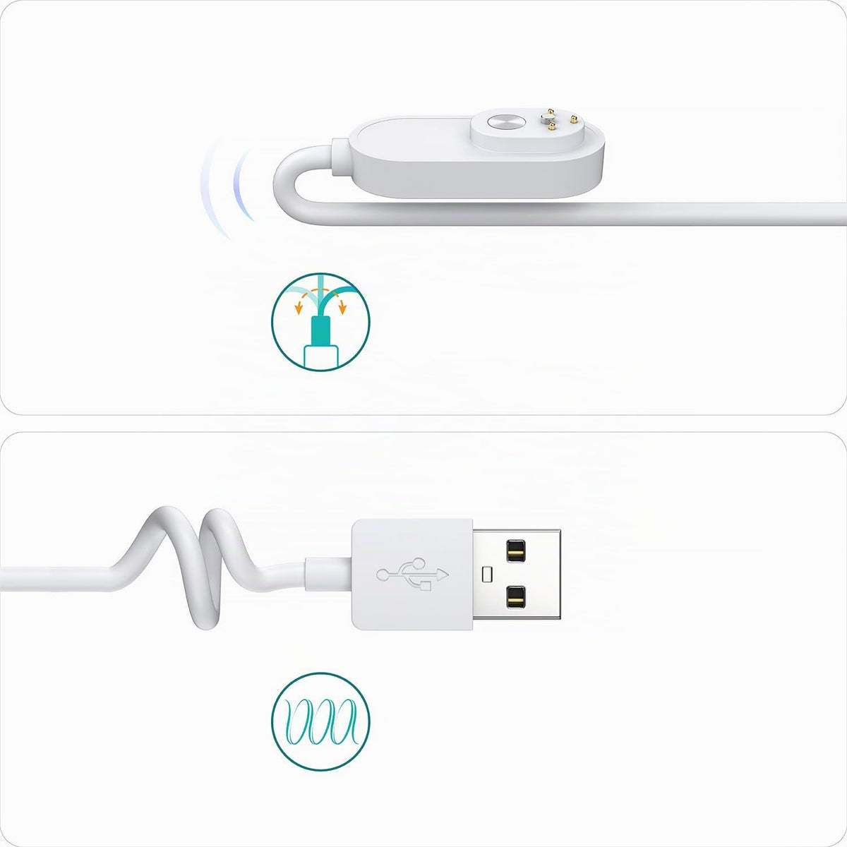 TUSITA 3m Indoor Magnetic Charging Cable for Arlo Ultra and Pro