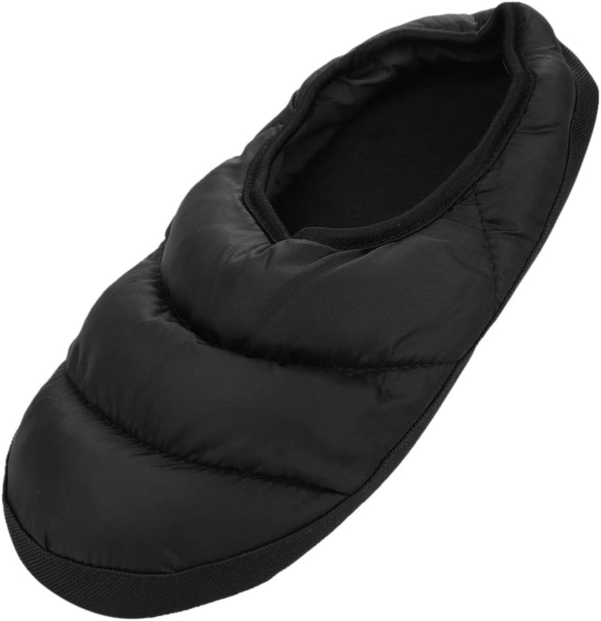 Water-Resistant Down Insulated Closed-Back Slipper Loafers for Adults