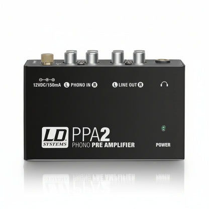 LD Systems PPA 2 Black Phono Preamplifier and Equalizer