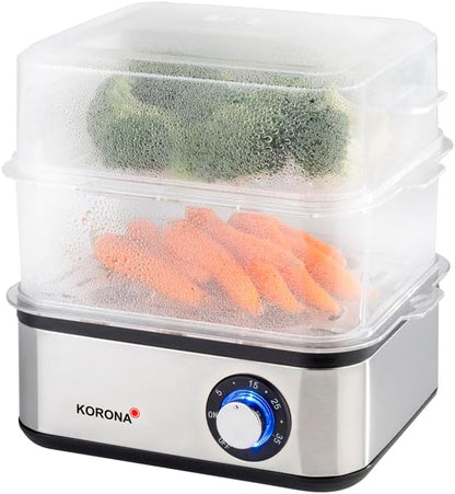 Korona 25303 Mini Steamer and Egg Cooker 500W