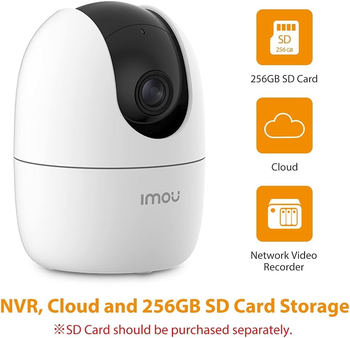 Imou Ranger 2-D 1080P Wi-Fi Dome Camera 360° Coverage AI Human Detection Privacy Mode Two-Way Talk