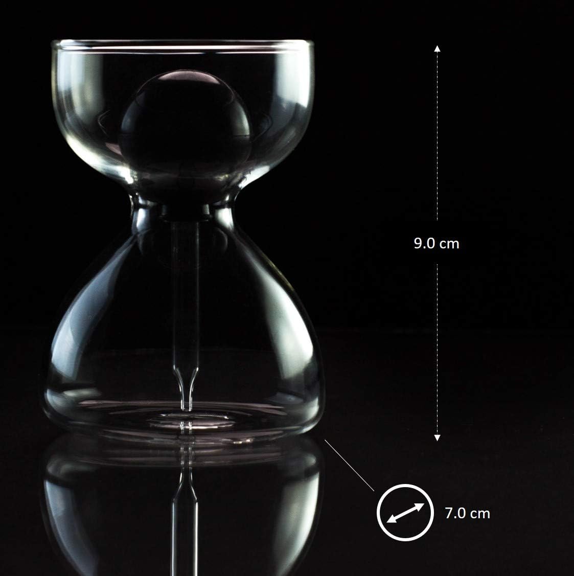 DropD'olio Premium Oil and Vinegar Dispenser Set with Glass Pipette