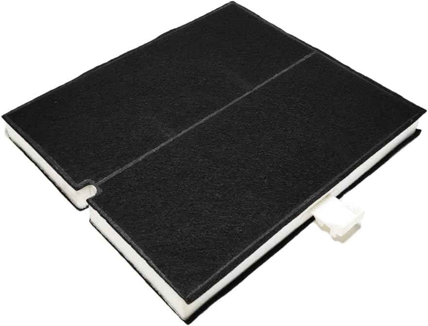 EVAYP 2-Pack Activated Carbon Cooker Hood Filter Compatible with Bosch Neff Siemens 225 x 256 x 23 mm