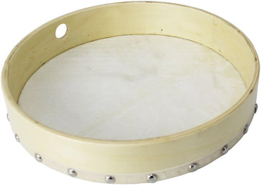A-Star 10 Inch Handheld Pre-Tuned Hand Drum Natural Skin