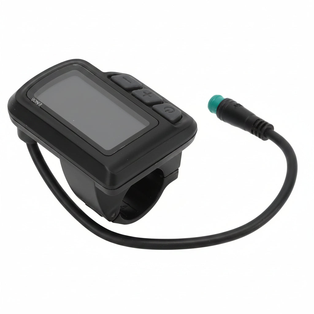 VGEBY EN06 Electric Bike LCD Display USB Handlebar Mount Speedometer for Scooter