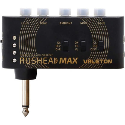 Valeton Rushead Max USB Rechargeable Pocket Guitar Amplifier with Effects