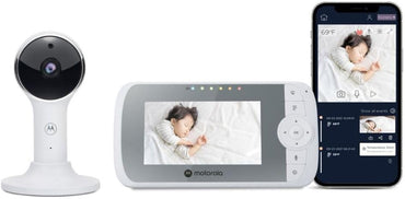 Motorola VM65X Connect Full HD Wi-Fi Baby Monitor with Flexible Mount