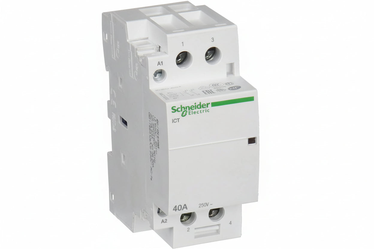 Schneider Electric A9C20862 63A 2NO White Contactor Set of 6